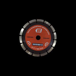 Disco Diamantado Segmentado 180mm DDS180-9 - Lusqtoff