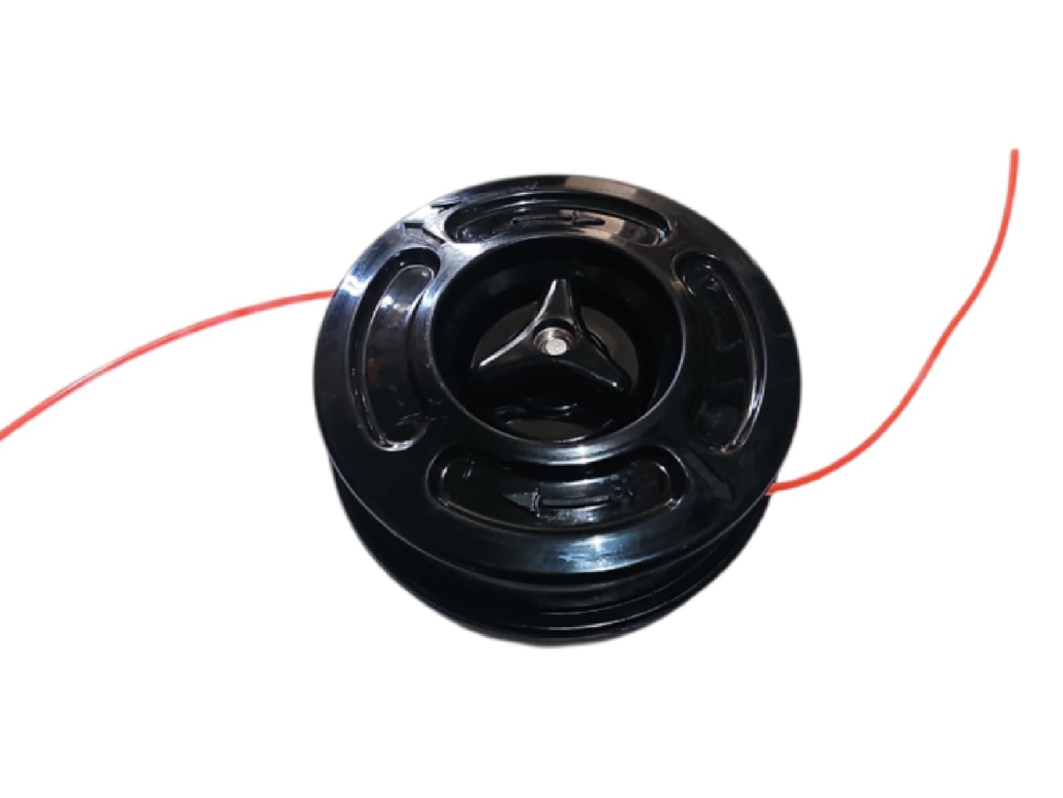 Carretel Manual Desmalezadora Rosca M10x1.25 Ojales Bronce DE001.065 - Lusqtoff