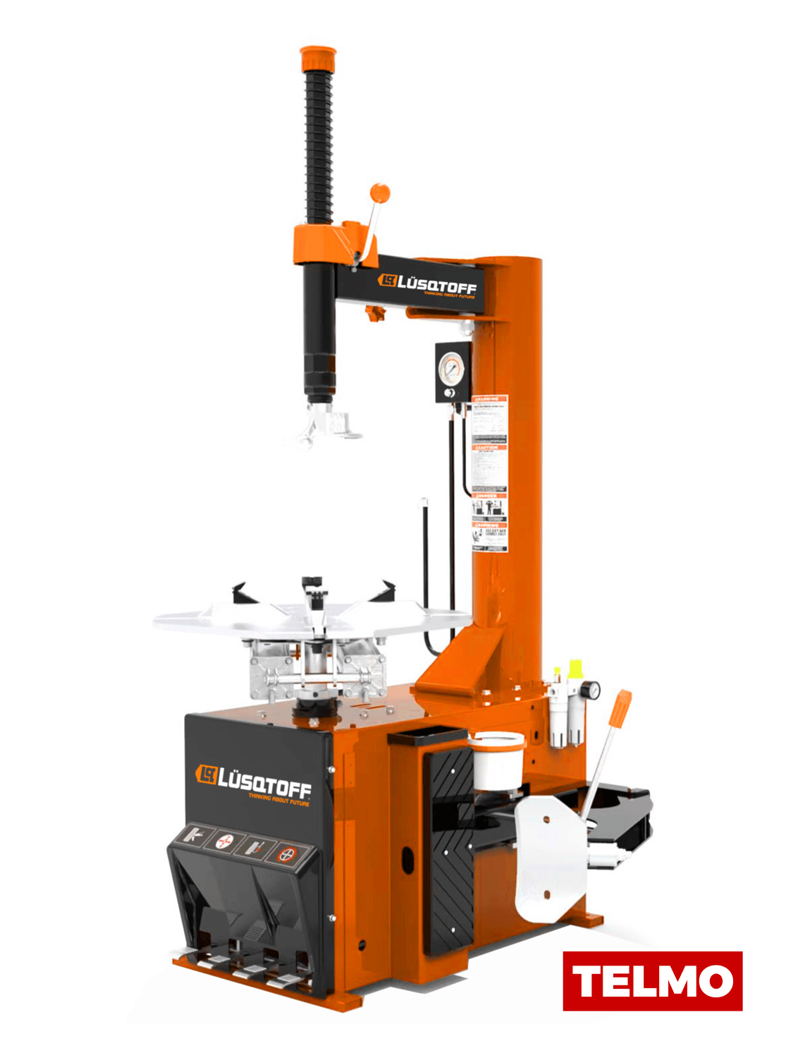 Desarmadora Neumáticos Talón Bajo Rueda 1040mm Destalonador 1200kg 220V DML1040-8 - Lusqtoff, foto real