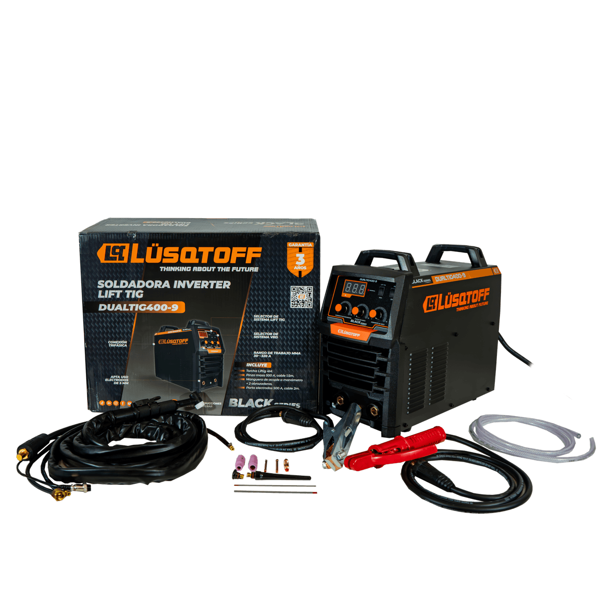 Soldadora Inverter Trifásica 320A DUALTIG400-9 - Lusqtoff