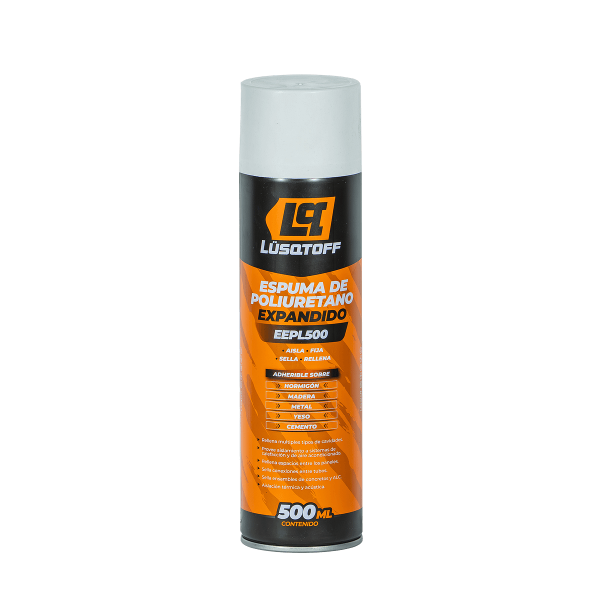Espuma Poliuretano Expandido Aerosol 500ml EEPL500 - Lusqtoff