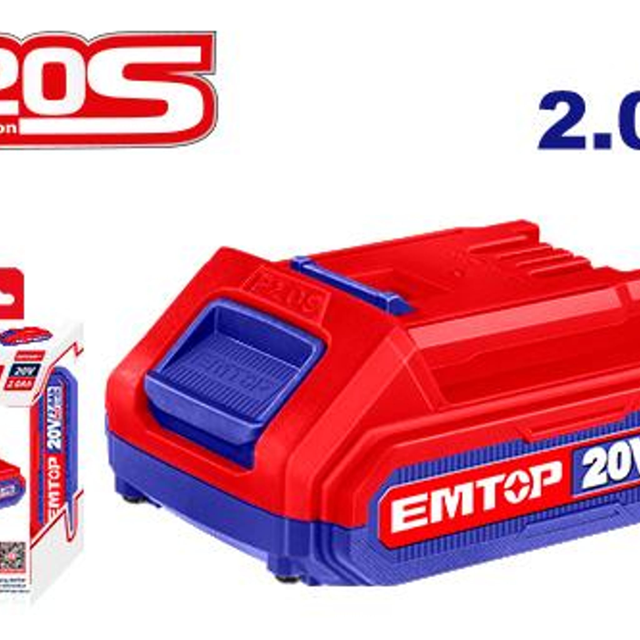 Batería 20V 2.0Ah Li-Ion EBPK20011 - Emtop