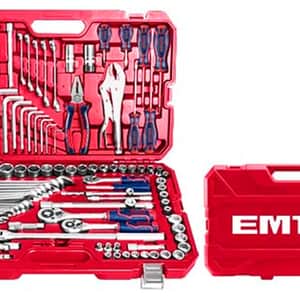 Set Tubos Herramientas 1/4" 3/8" 1/2" 142 Piezas EHTS01421 - Emtop