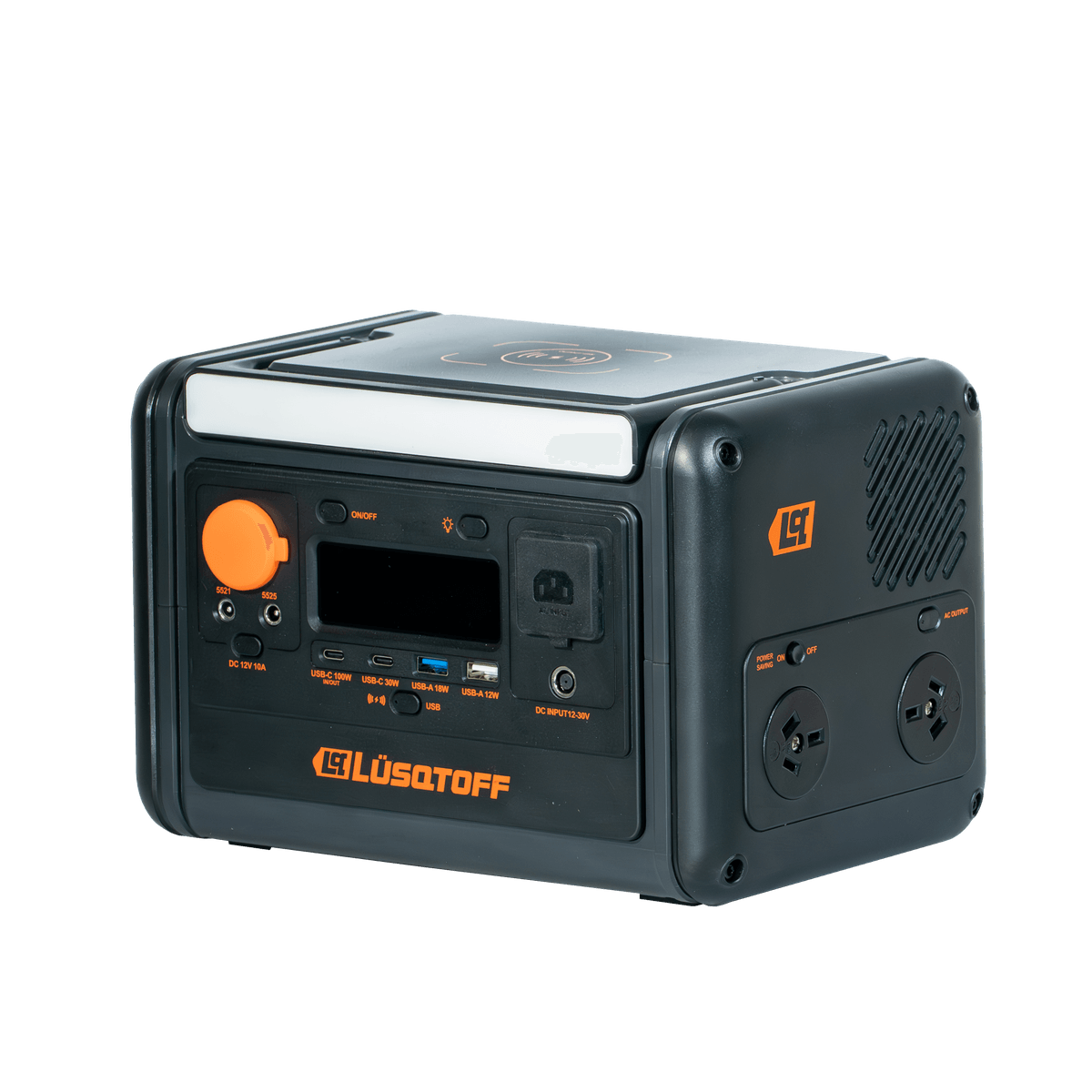 Estación Energía Portátil 300W 220V USB Carga Inalámbrica + Panel Solar 100W EPL300-8 - Lusqtoff