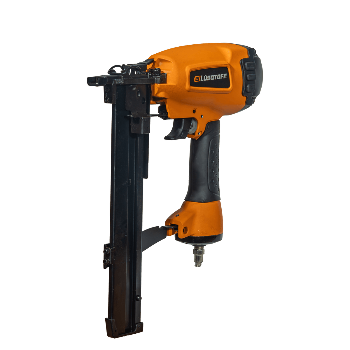 Grampadora Neumática Grampas 25-50mm 120 PSI Cargador 150 Grampas + Maletín GL851-8 - Lusqtoff