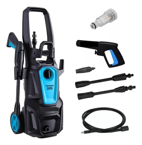 Hidrolavadora 1700W 140 Bar 480 L/h Autostop Manguera 5m Pro Wash 2000 G2517AR - GammaHidrolavadora 1700W 140 Bar 480 L/h Autostop Manguera 5m Pro Wash 2000 G2517AR - Gamma