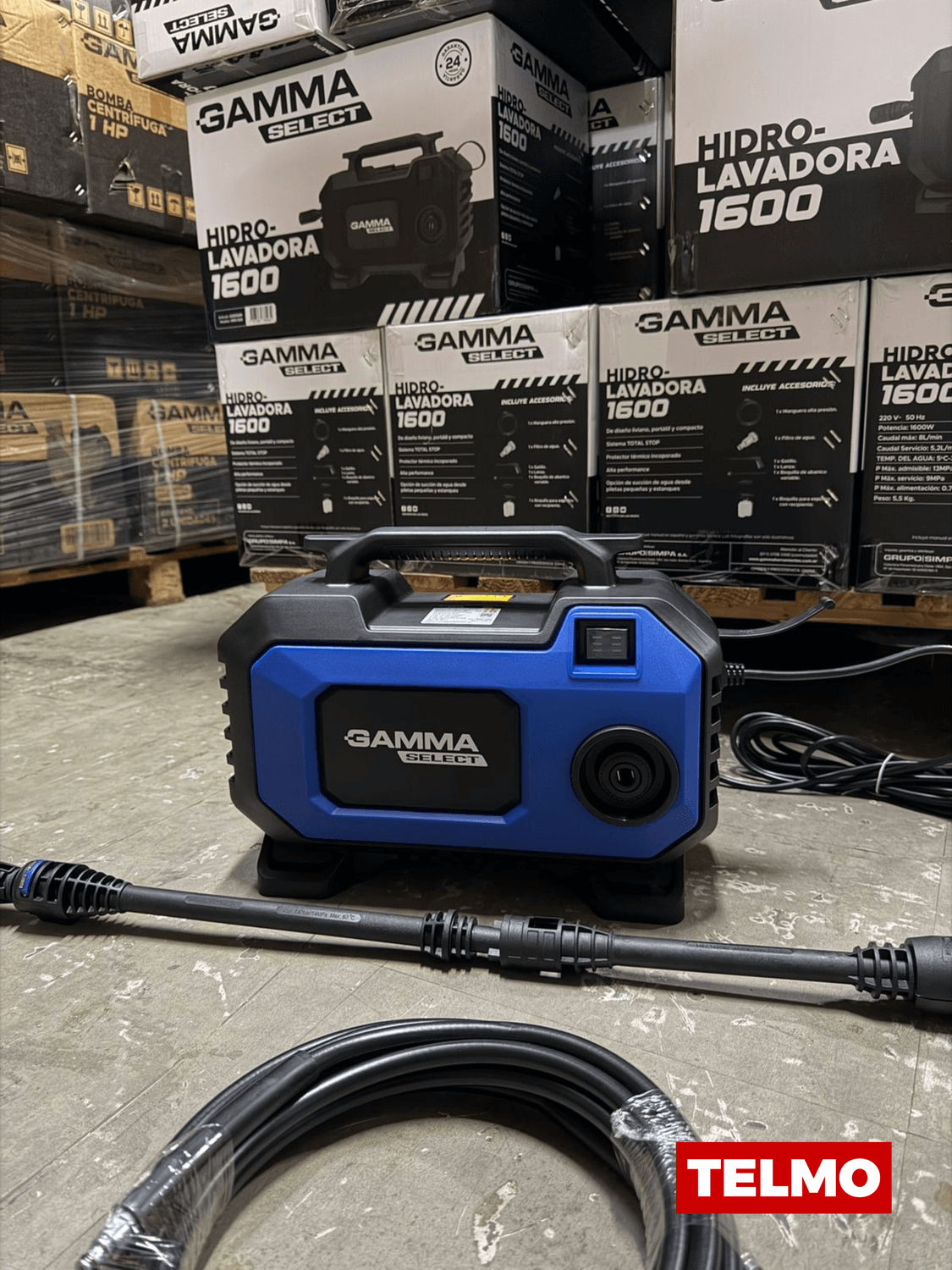 Hidrolavadora 1600W 130 Bar 8L/min G2523AR - Gamma
