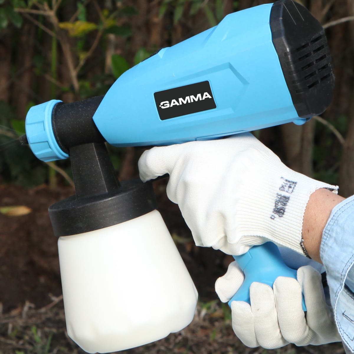 Soplete Eléctrico Pintura 350W Vaso 700ml Tobera 2,6mm G2823 - Gamma