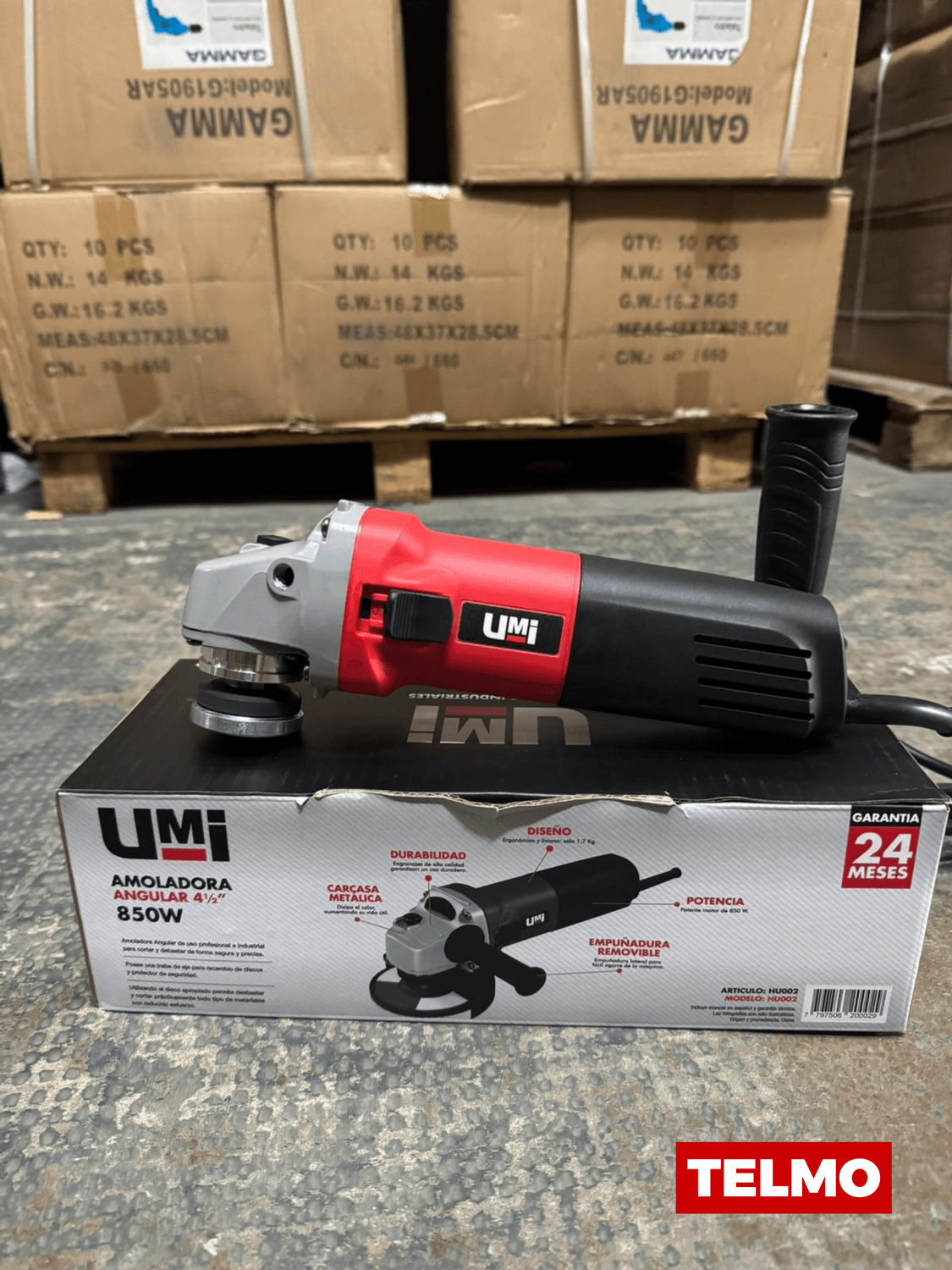 Amoladora Angular 850W 115mm M14 HU002 - UMI