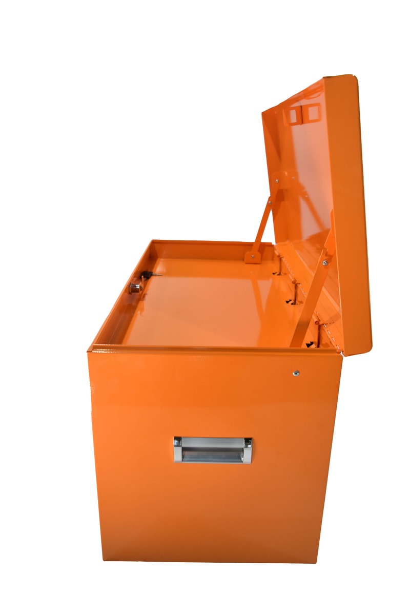Gabinete Organizador Metálico 4 Cajones 66x30,5cm Acero 0,8mm Compartimiento Superior GML4-8 - Lusqtoff