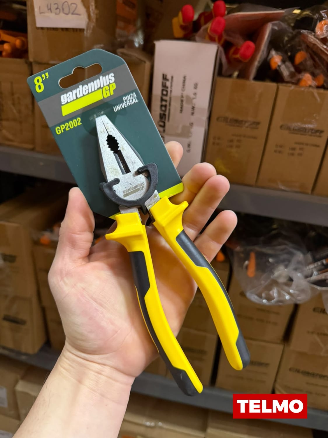 Pinza Universal 8" 200mm GP2002 - Garden Plus, foto real