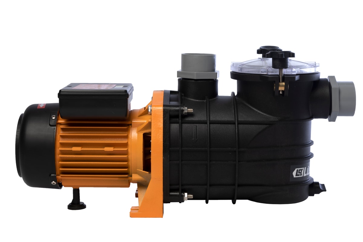 Bomba Autocebante Piletas Trampa Pelos 1HP 750W Caudal 300L/min Altura 14m GP255A - Lusqtoff