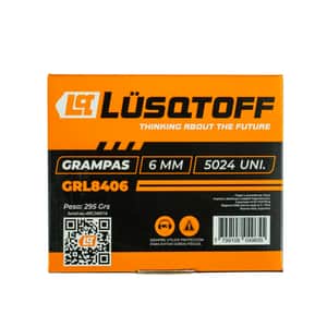 Grampas 6mm 5000 Unidades GRL8406 - Lusqtoff