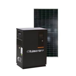 Generador Solar Integrado Inversor 5,2KW Batería Litio 24V WiFi + 8 Paneles 550W + Estructura GSIL5.2-8 - Lusqtoff