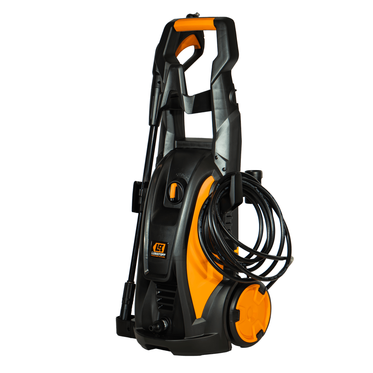 Hidrolavadora Eléctrica 1800W Motor Inducción 135 Bar Caudal 7,2L/min Tanque Jabón + Manguera 5m HL1800-8 - Lusqtoff