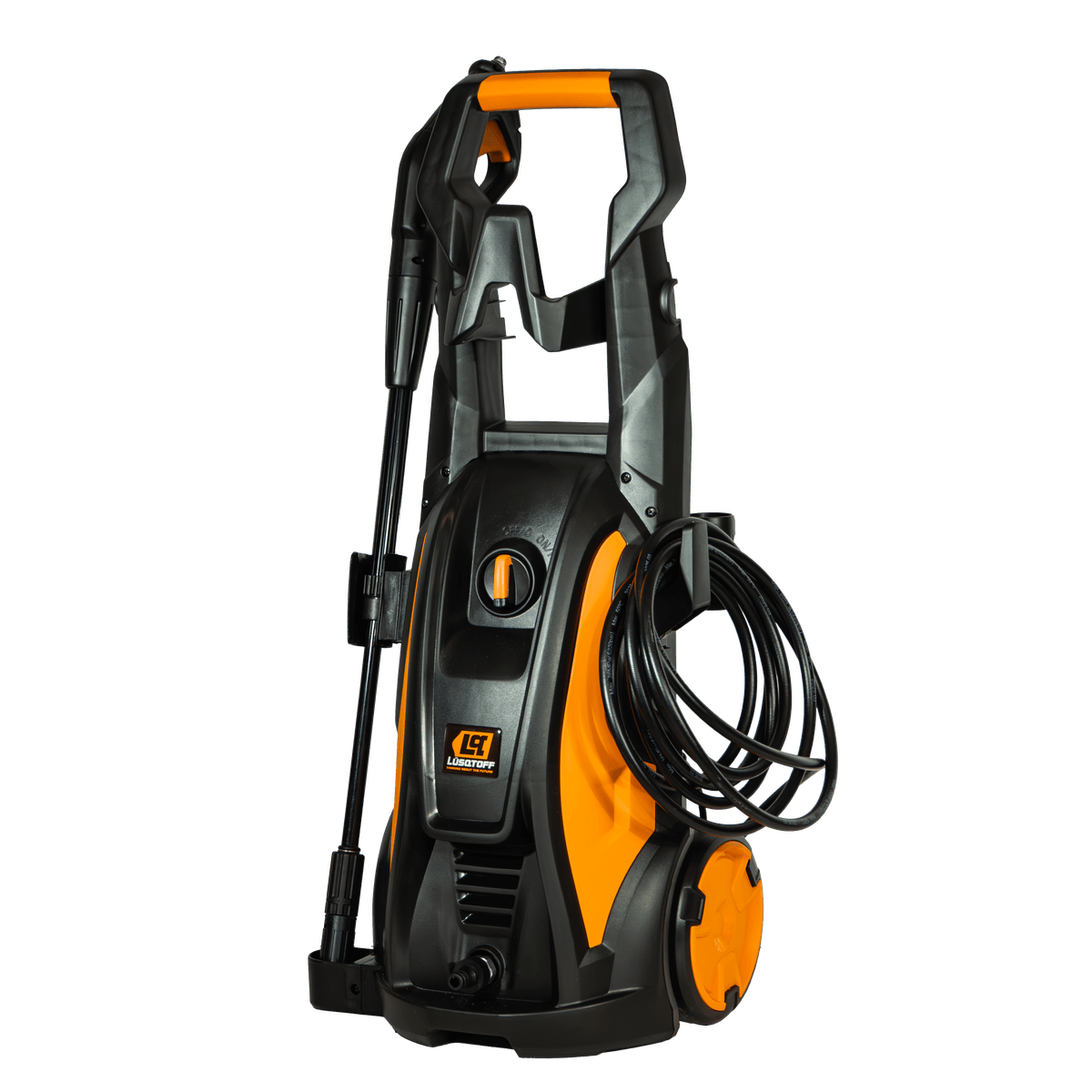 Hidrolavadora Eléctrica 1800W Motor Inducción 135 Bar Caudal 7,2L/min Tanque Jabón + Manguera 5m HL1800-8 - Lusqtoff
