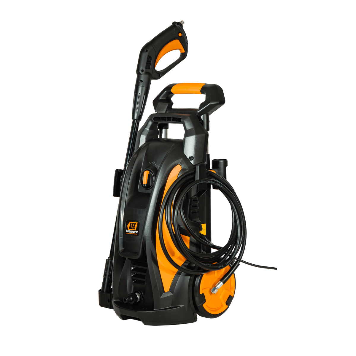 Hidrolavadora Eléctrica 2100W Motor Inducción 165 Bar Caudal 7,2L/min Tanque Jabón + Manguera 5m HL2100-9 - Lusqtoff