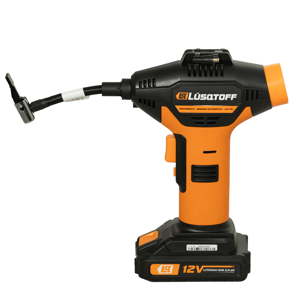 Inflador A Batería 12V 150Psi Digital IL150-8 - Lusqtoff