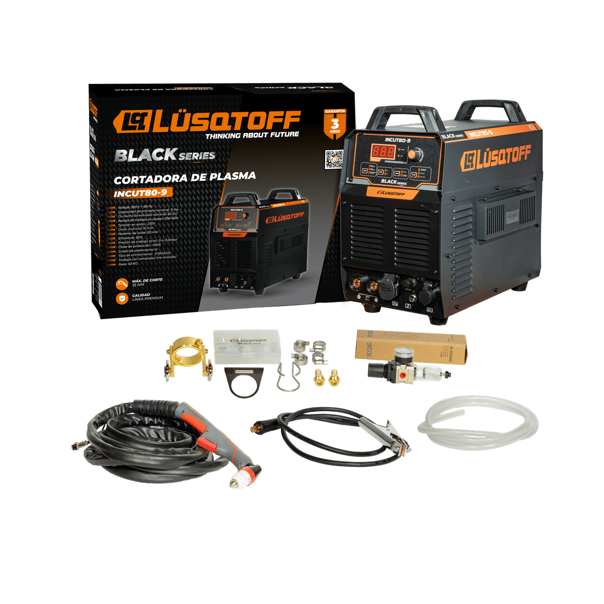 Cortadora de Plasma 11kW 20mm INCUT80-9 - Lusqtoff
