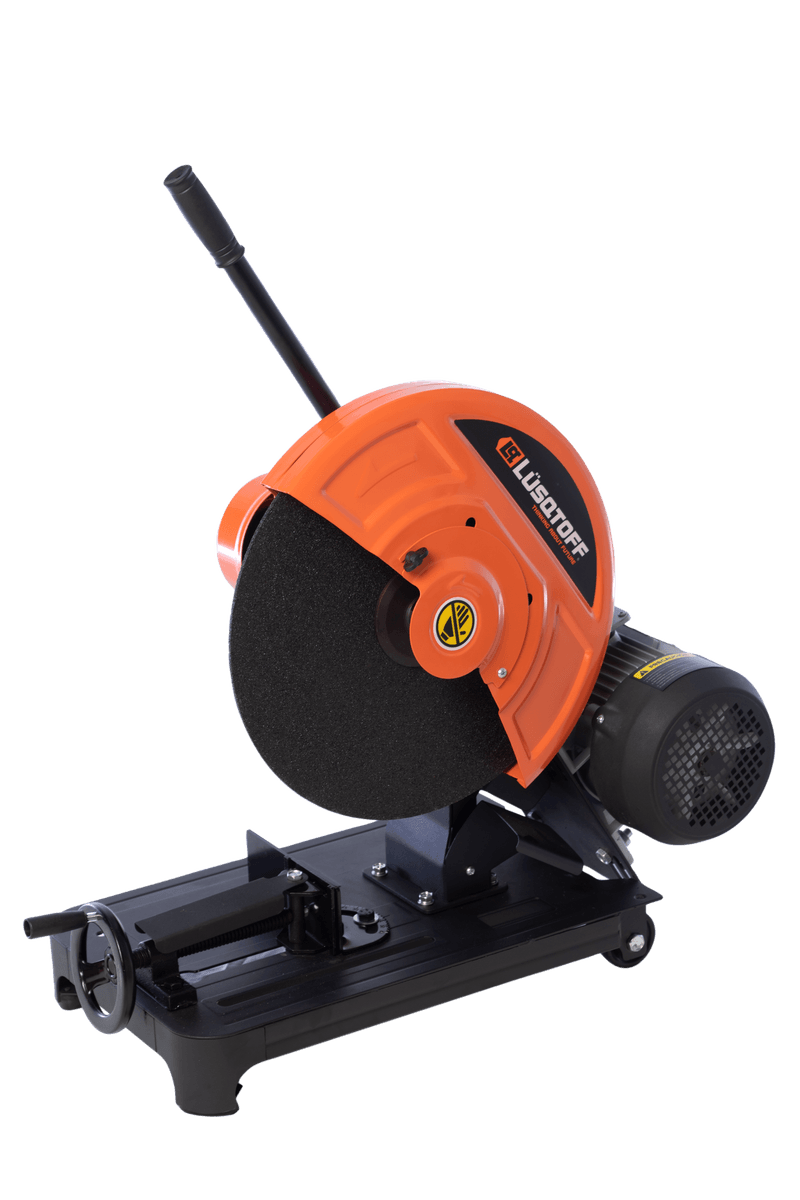 Sierra Sensitiva Correa 3000W 4HP Disco 400mm Corte 0-45° Acero 50mm J3G-400HG - Lusqtoff
