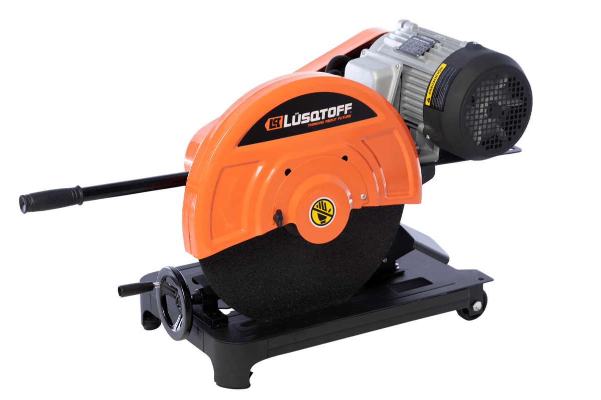 Sierra Sensitiva Correa 3000W 4HP Disco 400mm Corte 0-45° Acero 50mm J3G-400HG - Lusqtoff