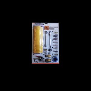 Kit Accesorios Compresor Pistola Aire Medidor Presión 17 Piezas KACL20-9 - Lusqtoff
