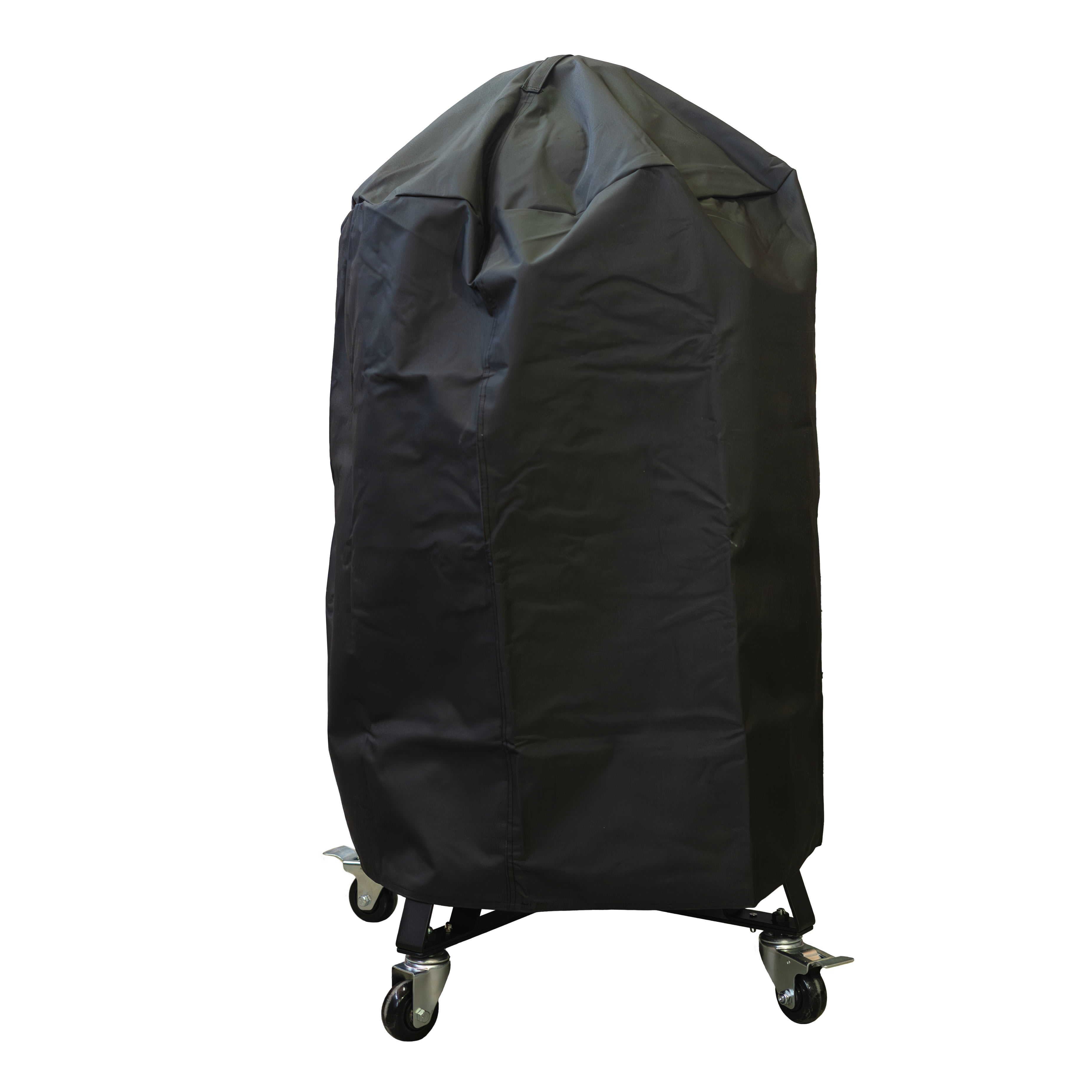 Kamado Ahumador Cerámica 20" Parrilla Acero 304 Pirómetro + Carro Ruedas + Mesas KML20-8 - Lusqtoff