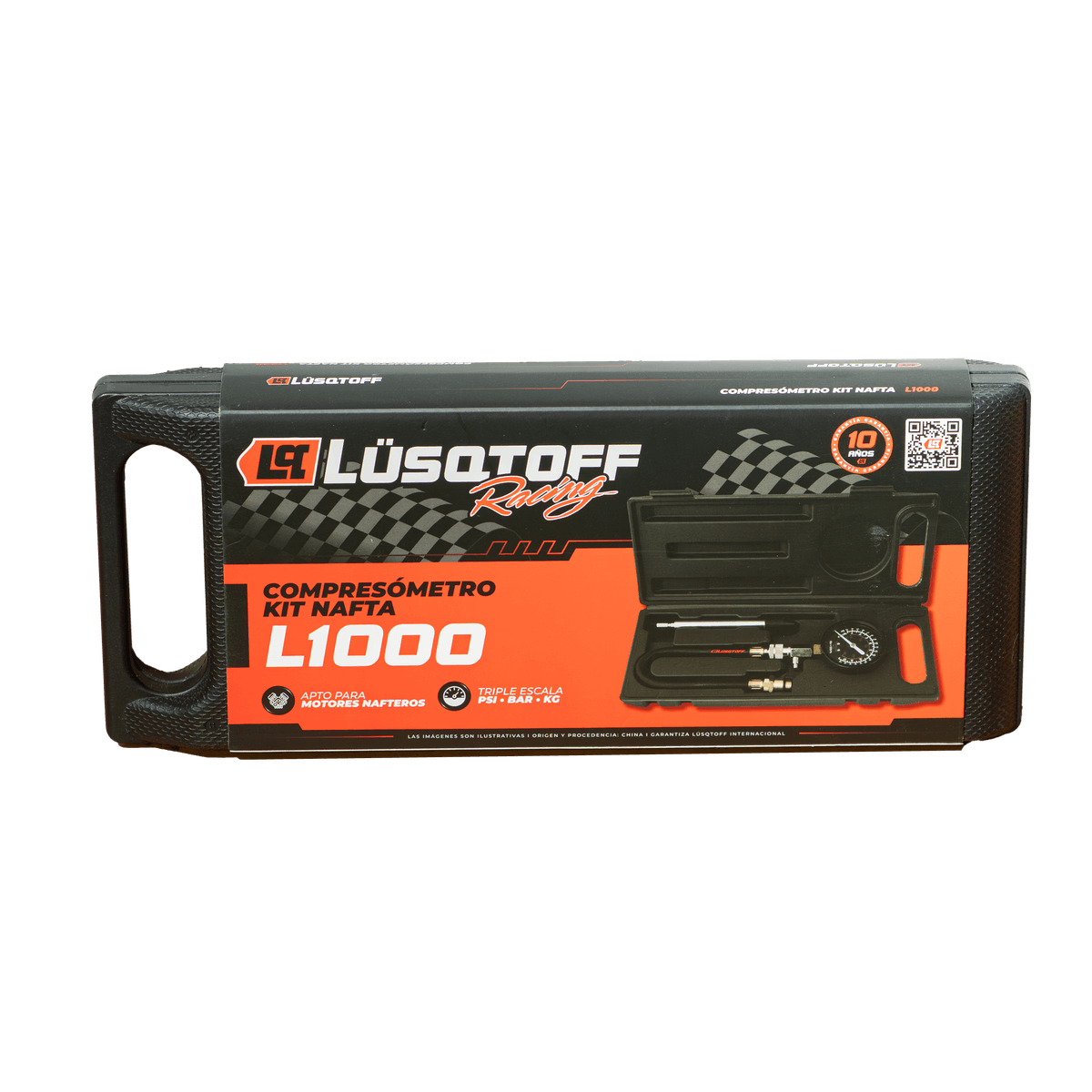 Compresómetro Kit Nafta 300PSI L1000 - Lusqtoff