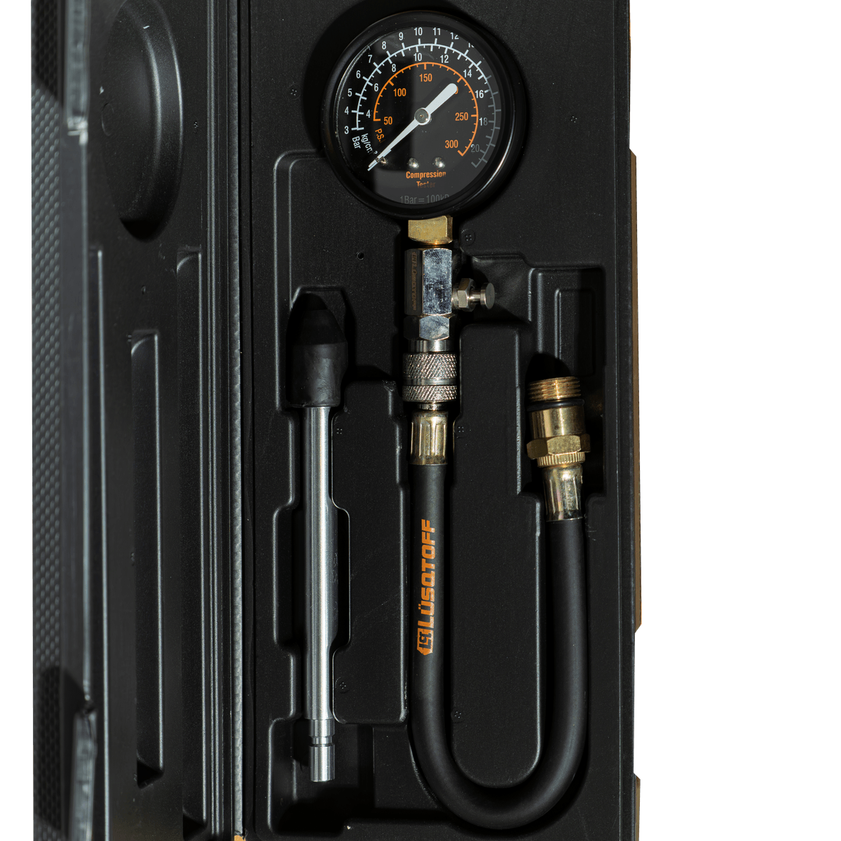 Compresómetro Kit Nafta 300PSI L1000 - Lusqtoff