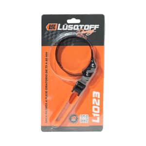 Saca Filtros Aceite Fleje Giratorio 360° 73 a 85mm Acero Cromo Vanadio L1023 - Lusqtoff