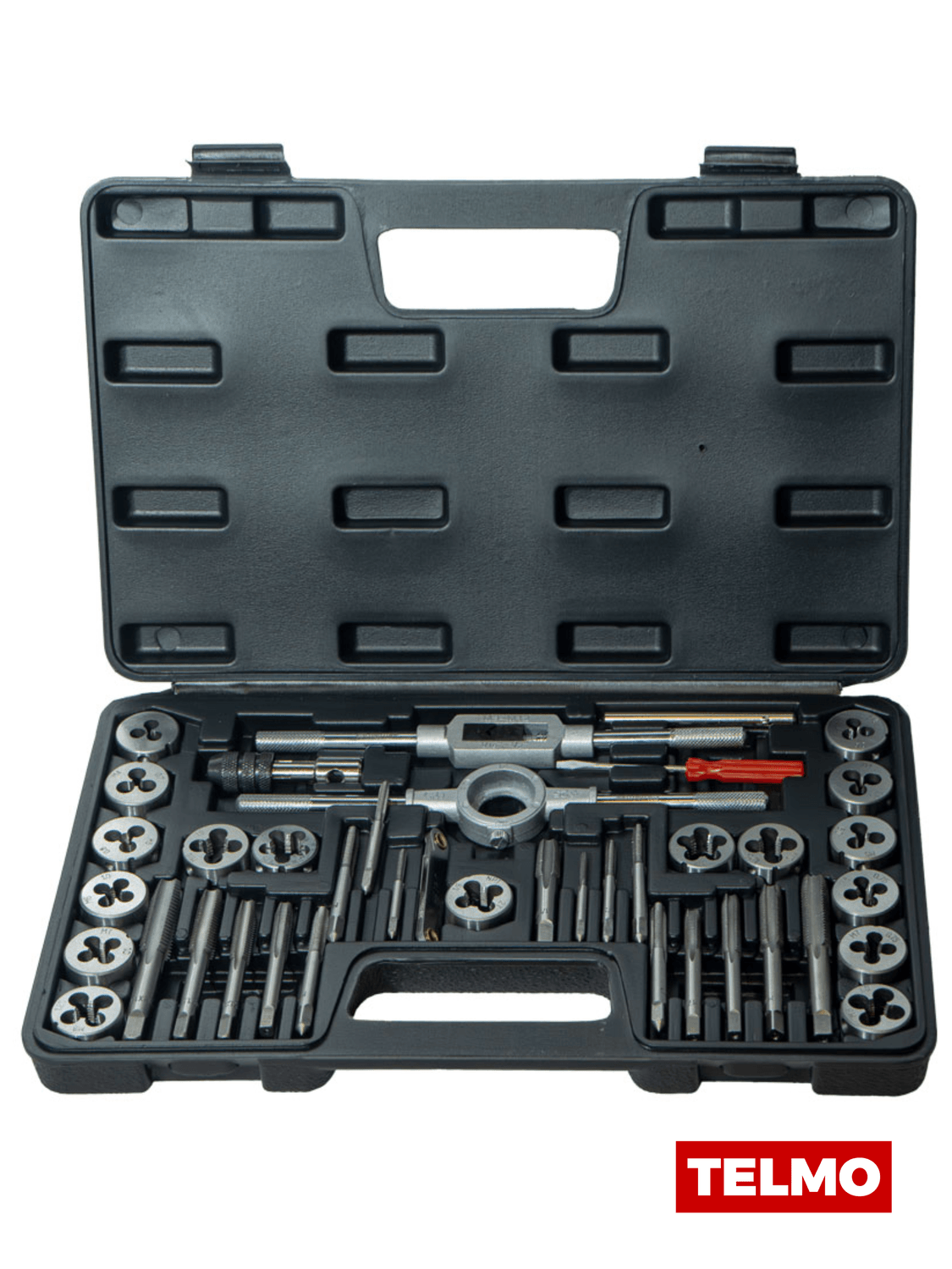 Set Terrajas Machos Roscar 3 a 12mm + Maletín 40 Piezas L1032 - Lusqtoff, foto real