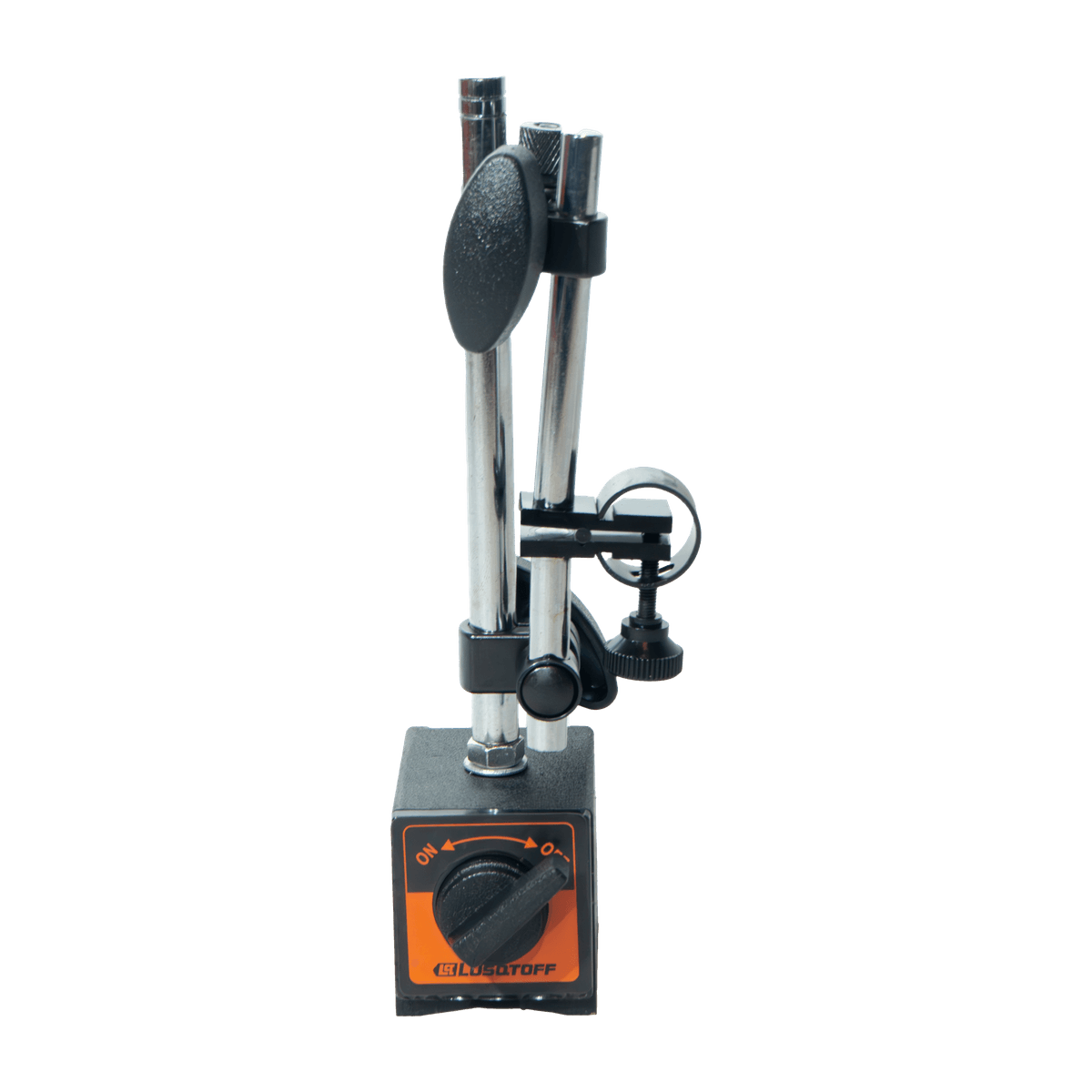 Base Magnética Reloj Comparador Fuerza 80kg Ajuste Fino Brazo 176mm L1038 - Lusqtoff