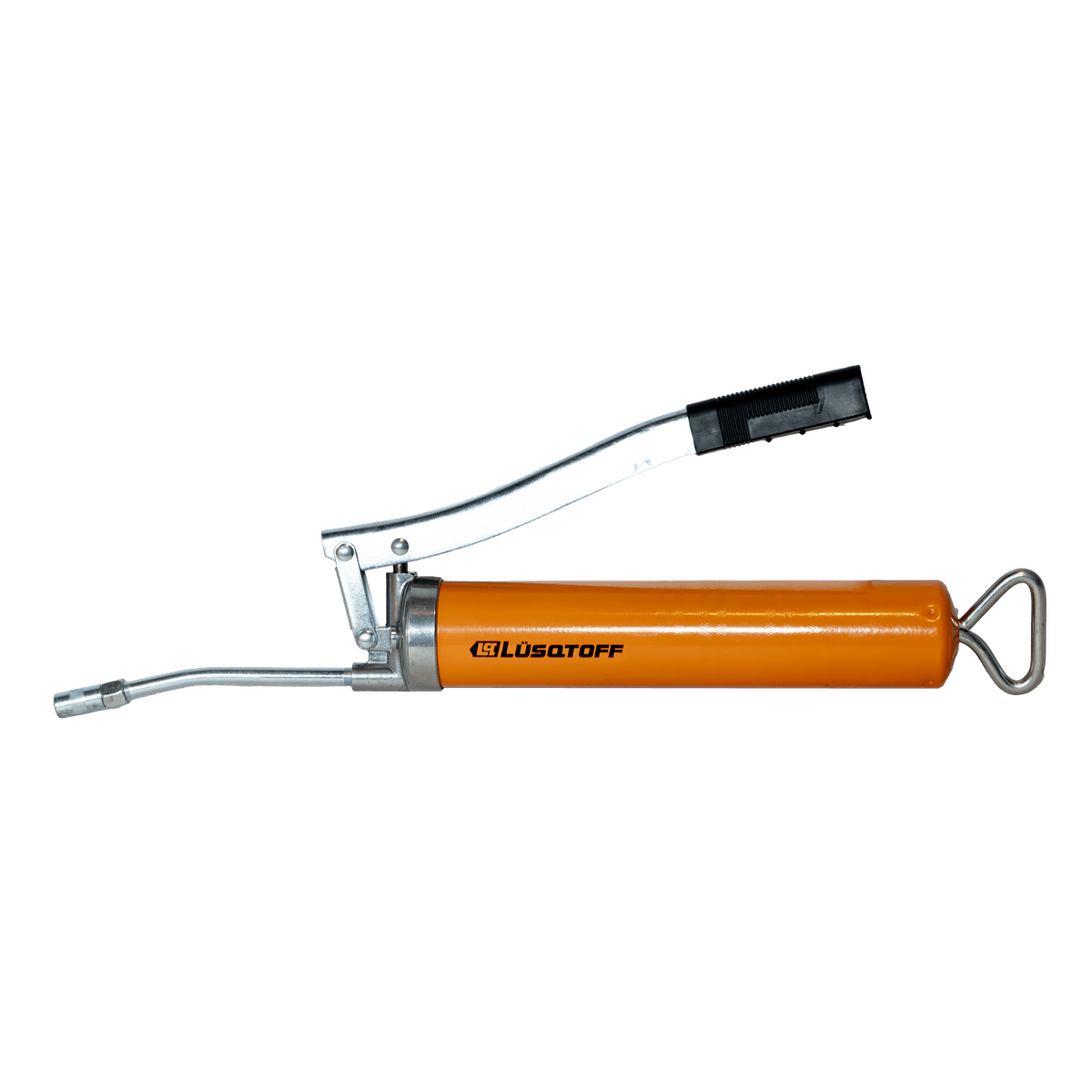 Engrasadora Manual 400cc 4500 PSI + Manguera 305mm + Boquilla Curva L1040 - Lusqtoff