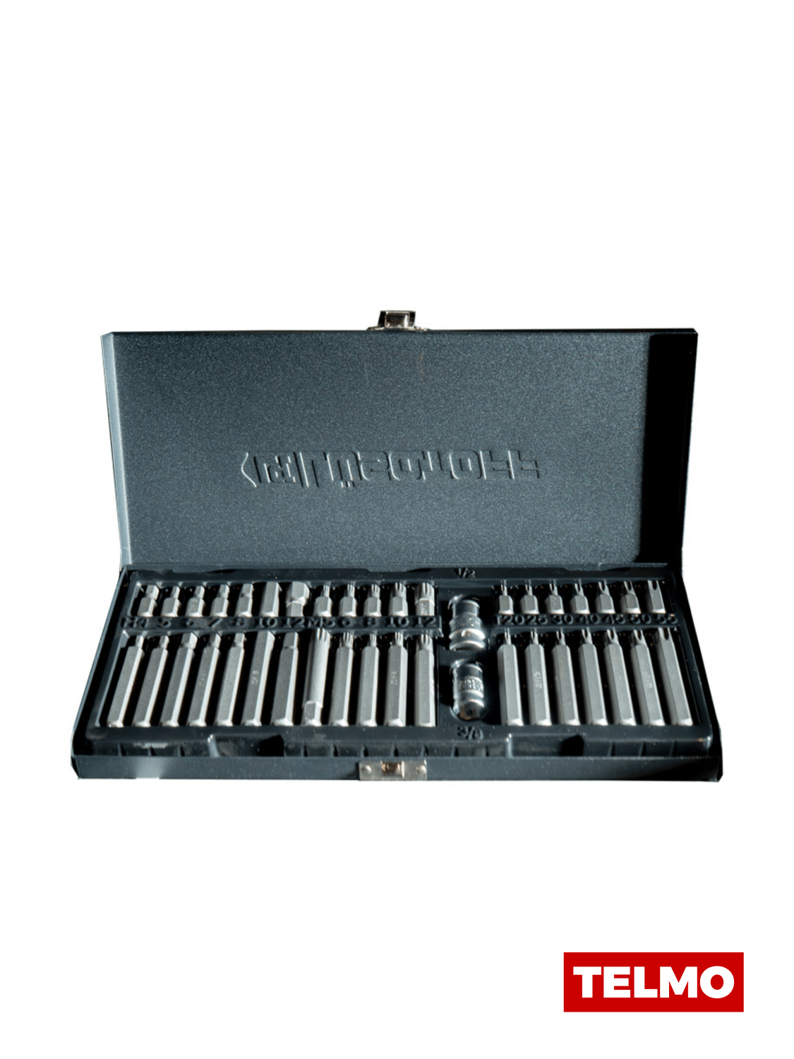 Juego Puntas Torx Bocallaves Torx Encastre 1/4" 3/8" 1/2" 35 Piezas L1048 - Lusqtoff, foto real