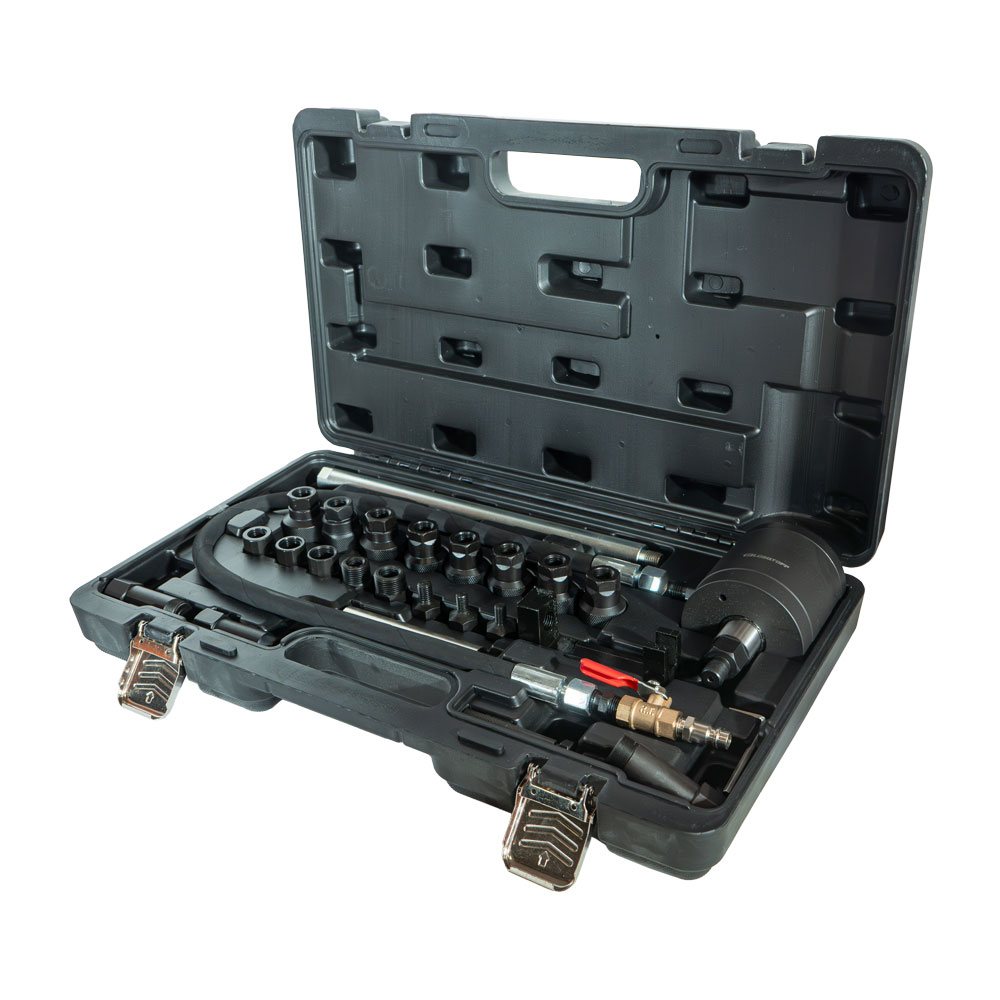 Juego Extracción Neumático Inyectores CRIN CRIN2 CY Denso 5-8 Bar 21 Adaptadores L1052 - Lusqtoff