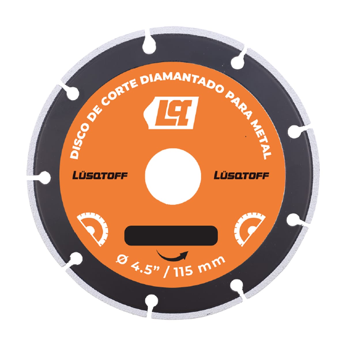 Disco de Corte Diamantado para Metal 115mm L13500 - Lusqtoff