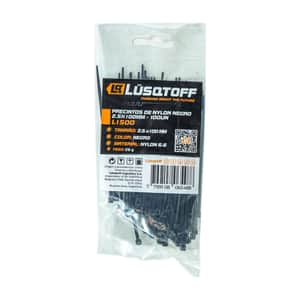 Precintos de Nylon Negro 2,5x100mm L1500 - Lusqtoff