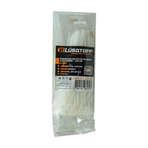 Precintos de Nylon Blanco 2,5x160mm L1511 - Lusqtoff