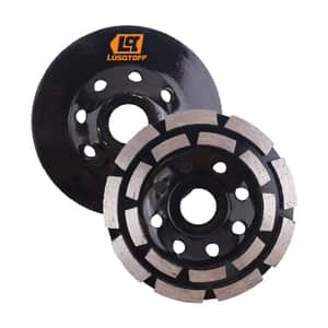Copa de Desbaste Diamantada Dentada 115mm L15310 - Lusqtoff