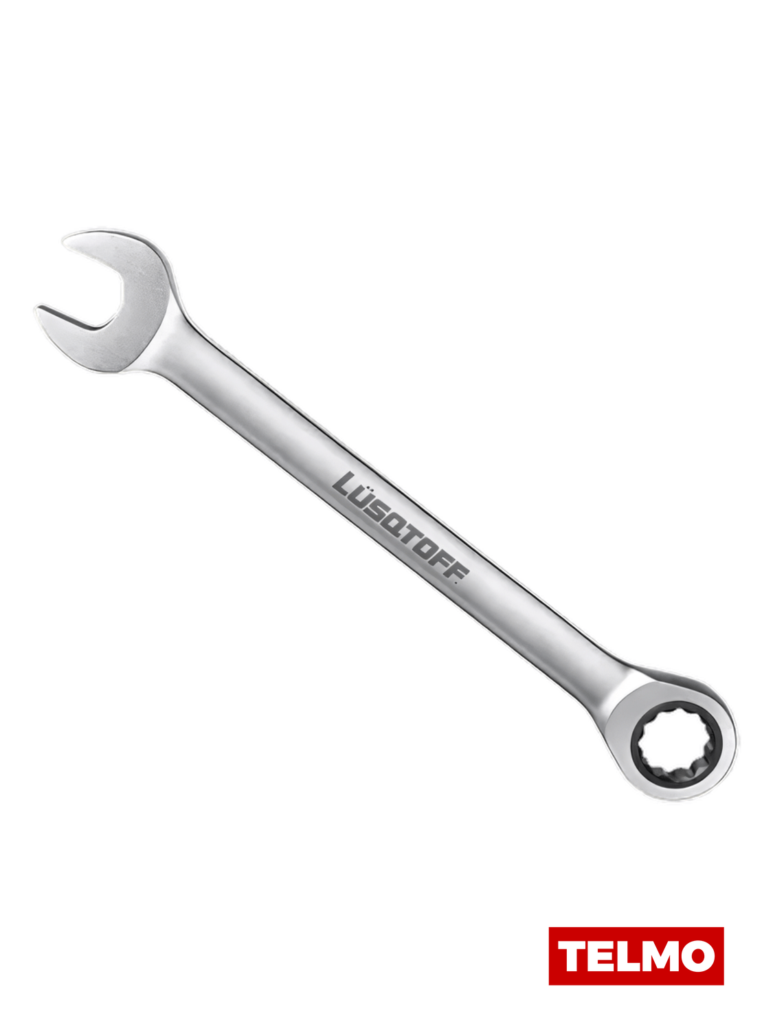 Llave Combinada Crique 72 Dientes 8mm Cromo Vanadio Línea Pro L3080 - Lusqtoff, foto real