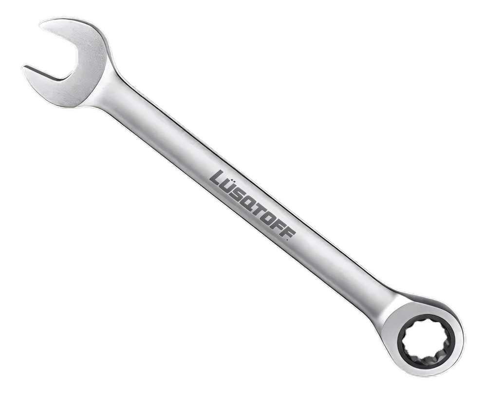Llave Combinada Crique 72 Dientes 8mm Cromo Vanadio Línea Pro L3080 - Lusqtoff