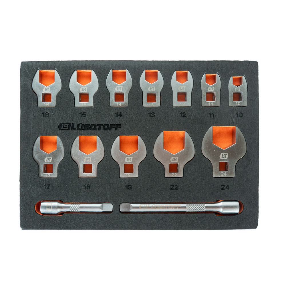 Juego de Llaves Pata de Cuervo 14 Piezas L3210 - Lusqtoff