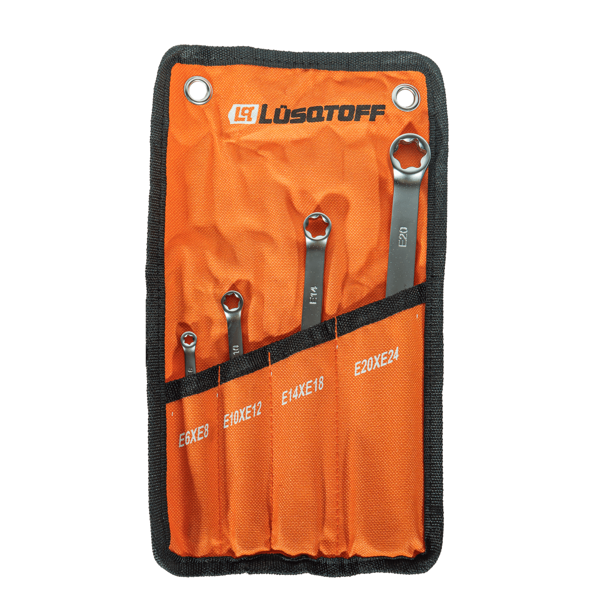 Juego de Llaves Combinadas Torx E 4 Piezas L3220 - Lusqtoff