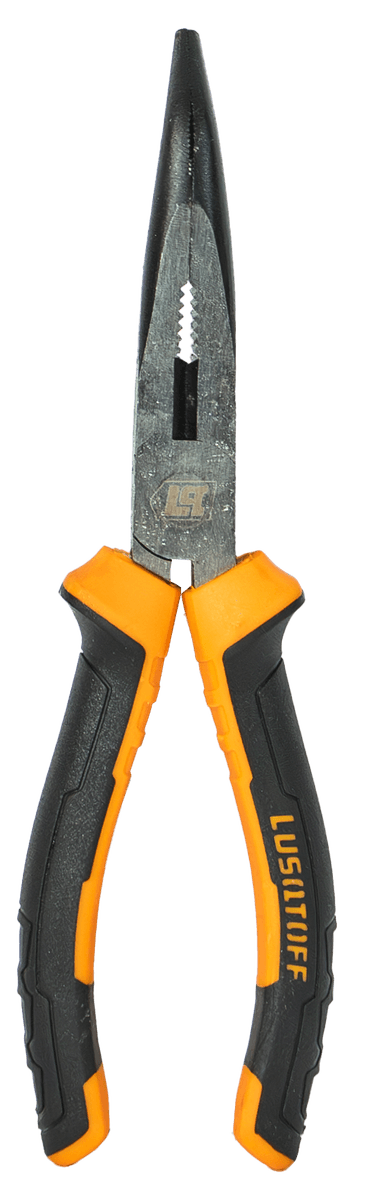 Pinza De Punta Curva 8" (200mm) L4038 - Lüsqtoff