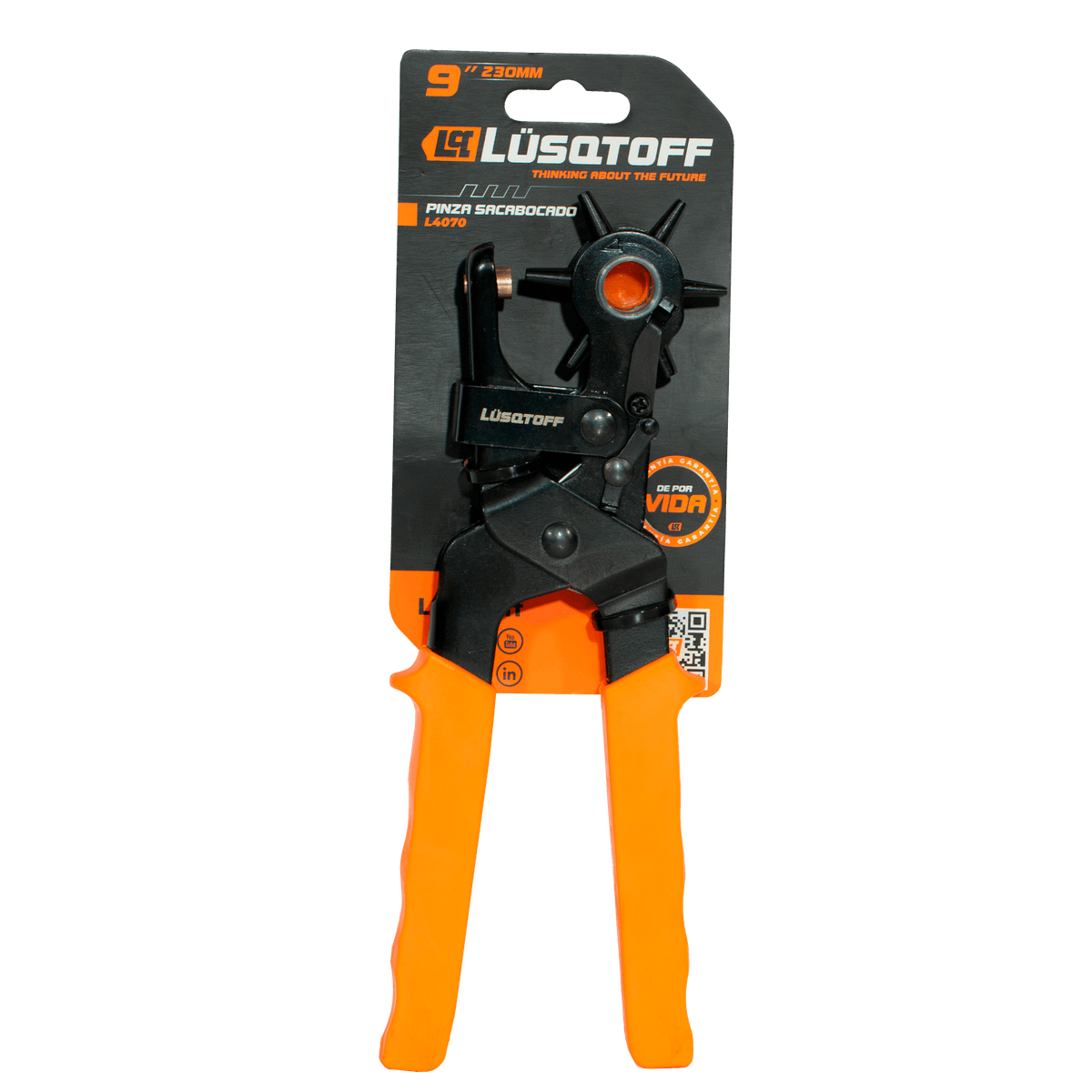 Pinza Sacabocado 9" (230mm) L4070 - Lüsqtoff