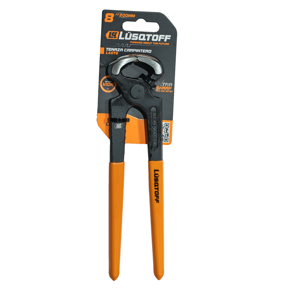 Tenaza Carpintero 8" 200mm L4078 - Lusqtoff
