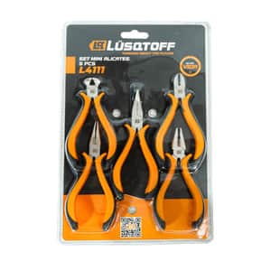 Set Mini Alicates 5 Piezas L4111 - Lüsqtoff