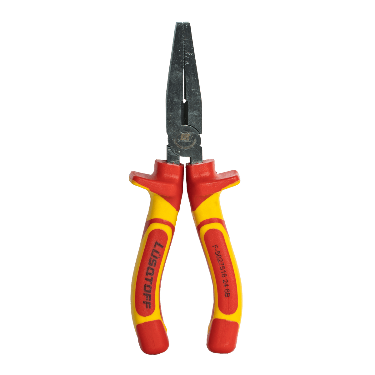 Pinza Punta Plana 6" 150mm Aislación 1000V PRO L4254 - Lusqtoff
