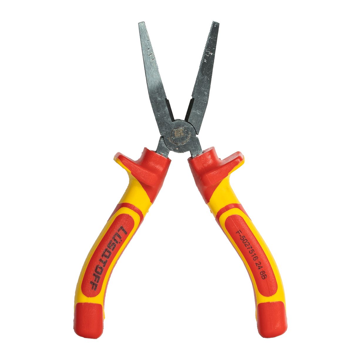 Pinza Punta Plana 6" 150mm Aislación 1000V PRO L4254 - Lusqtoff