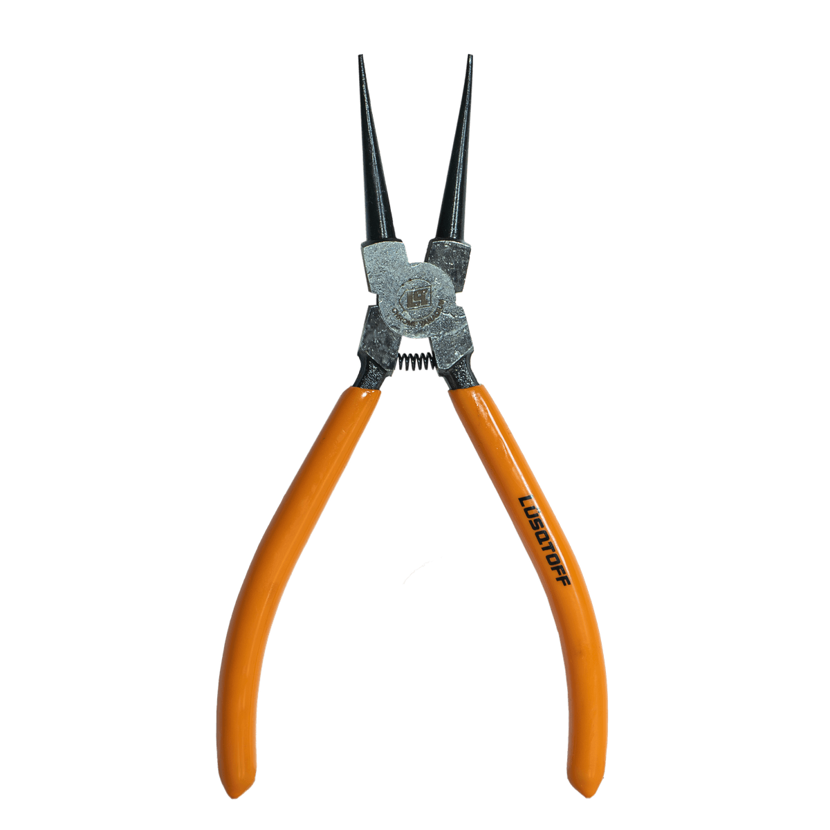 Pinza Seeger Cerrar Punta Recta 7" 180mm Cromo Vanadio L4280 - Lusqtoff